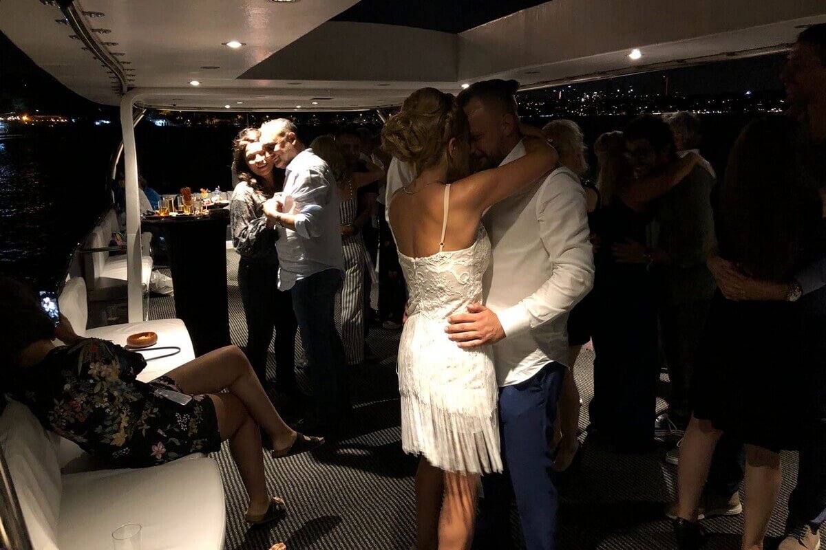 Engagement on the Yacht